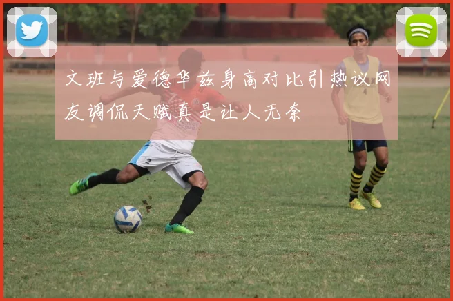 文班与爱德华兹身高对比引热议网友调侃天赋真是让人无奈